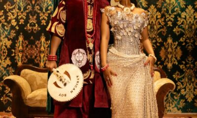 Priscilla Ojo And Juma Jux Embrace Igbo Culture In Stunning Traditional Attire