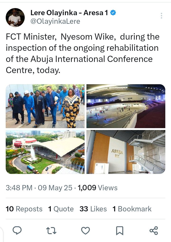 Wike'S Inspection Of International Conference Centre Sparks Mixed Reactions Online Wike'S Inspection Of International Conference Centre Sparks Mixed Reactions Online