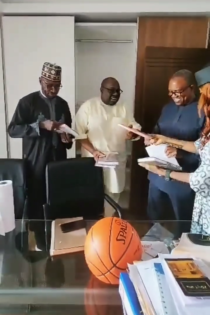 Peter Obi Makes Surprise Visit To Dele Momodu In Abuja [Photos]