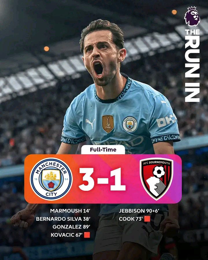 Final Epl Table And Review After Yesterday'S Matches As Man City Close In On Arsenal In The Ucl Race Final Epl Table And Review After Yesterday'S Matches As Man City Close In On Arsenal In The Ucl Race