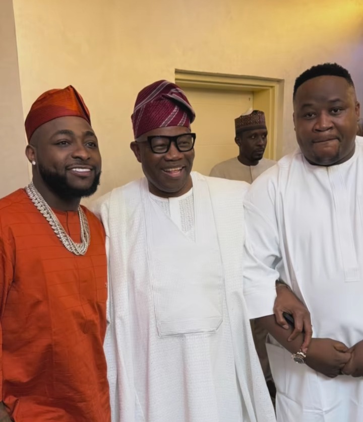 “Person Wey Get Obo Get Power,” Cubana Chief Priest Declares During Visit To Governor Adeleke With Davido Person Wey Get Obo Get Power,” Cubana Chief Priest Declares During Visit To Governor Adeleke With Davido
