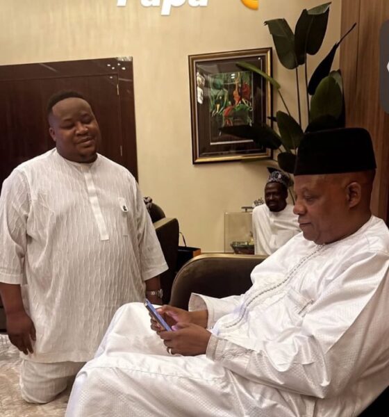 Cubana Chiefpriest Kneels Before Vp Shettima, Sparks Cultural Debate Online