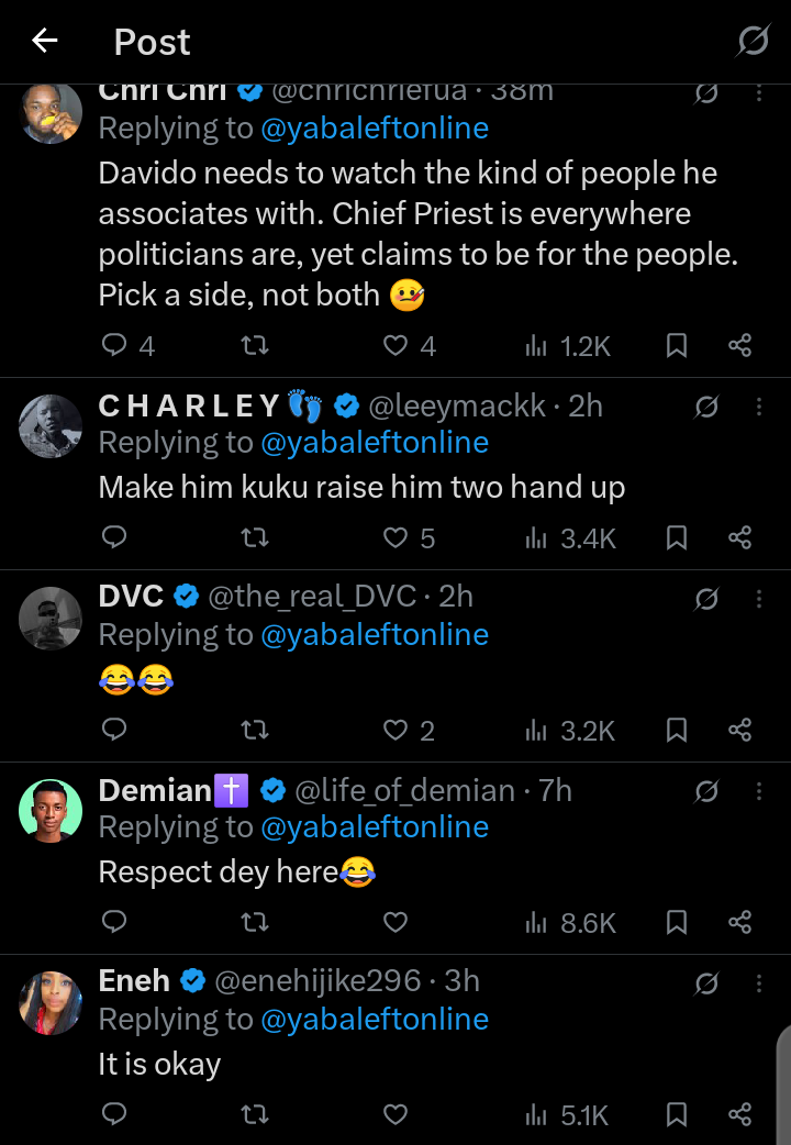 Cubana Chiefpriest Kneels Before Vp Shettima, Sparks Cultural Debate Online Cubana Chiefpriest Kneels Before Vp Shettima, Sparks Cultural Debate Online