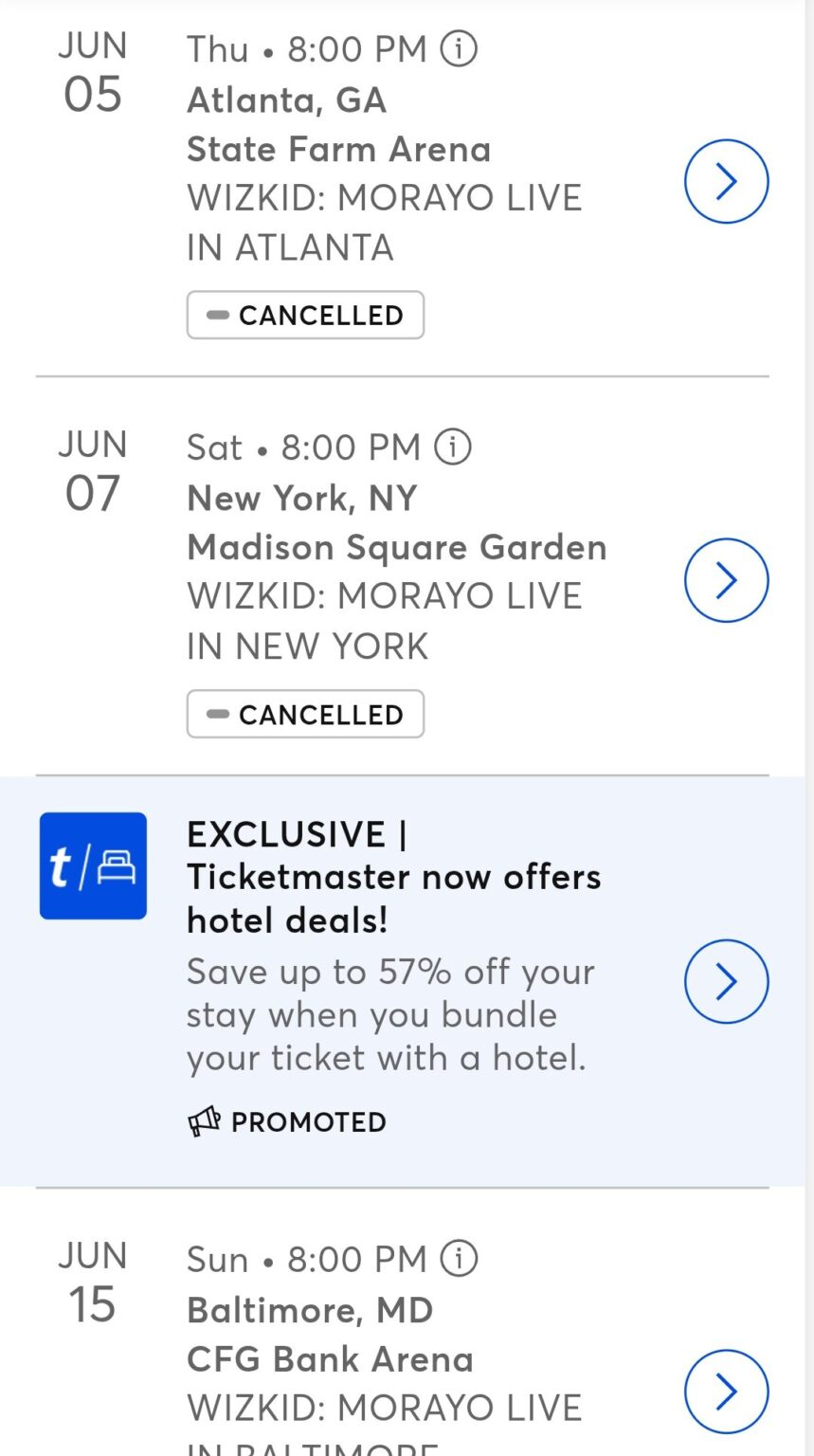 Wizkid Cancels Key U.s. Dates For Upcoming 'Morayo' Tour Wizkid Cancels Key U.s. Dates For Upcoming 'Morayo' Tour