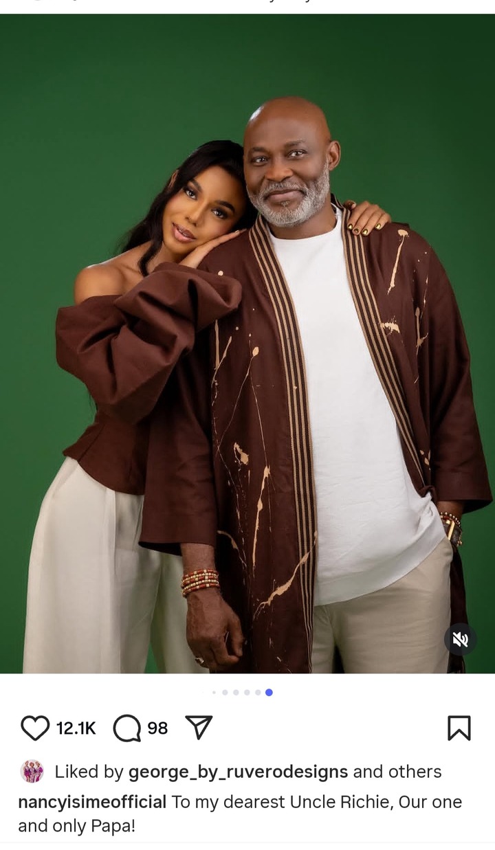 Nancy Isime Celebrates RMD’s Birthday in Style with Matching Outfits