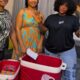 Fan Surprises Destiny Etiko with Assorted Meals on Movie Set