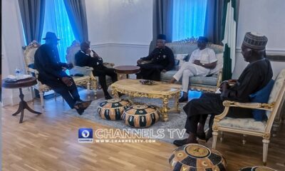 Jonathan, Akufo-Addo, Others Visit Buhari at Nigerian High Commissioner’s Residence in London