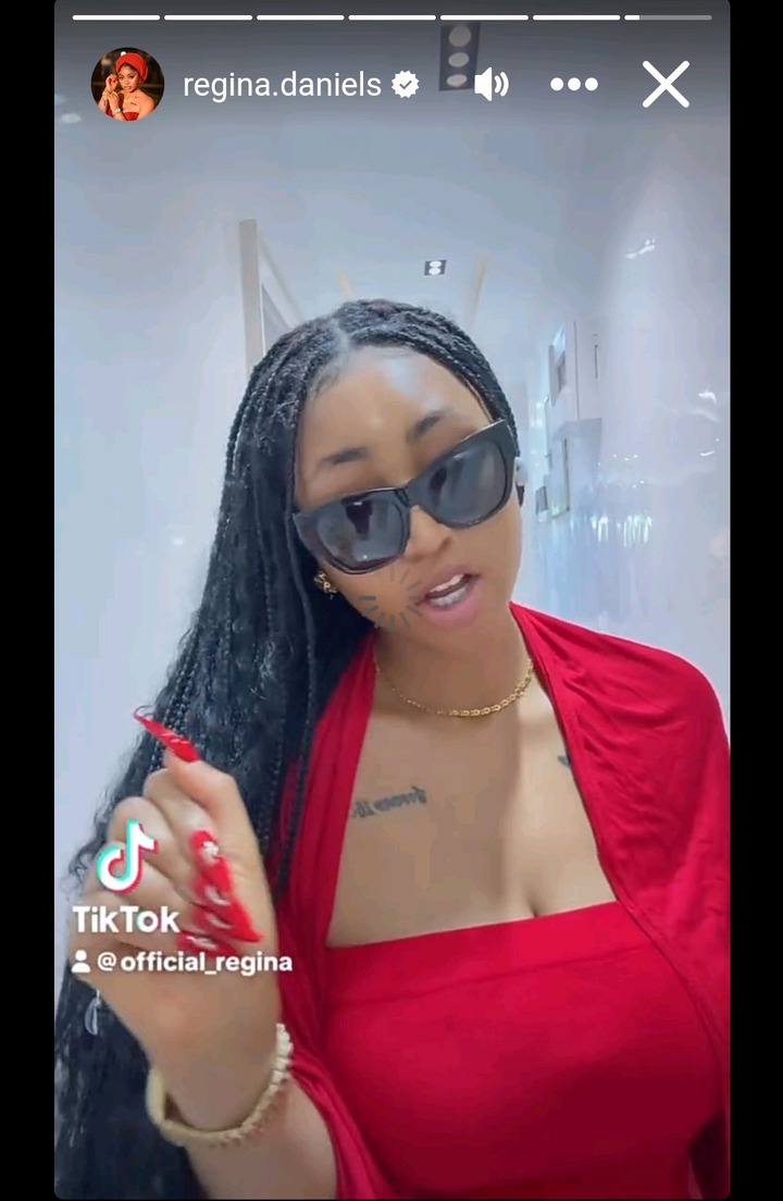 Regina Daniels Joins Viral TikTok Trend, Says “Juju Pass Juju” in New Video