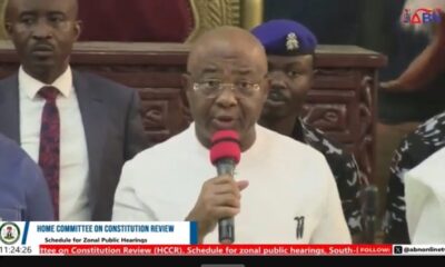 Governor Uzodimma Mistakenly Mentions Tinubu While Mourning Buhari, Video Sparks Online Reactions