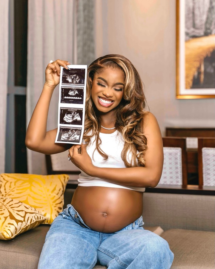 Priscilla Ojo Mkambala Announces Pregnancy with Baby Bump Photos