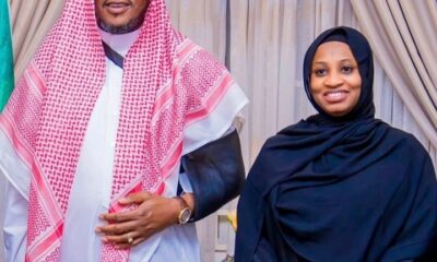 Katsina First Lady Shares Photo with Governor Radda, Sparks Online Reactions