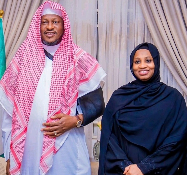 Katsina First Lady Shares Photo with Governor Radda, Sparks Online Reactions
